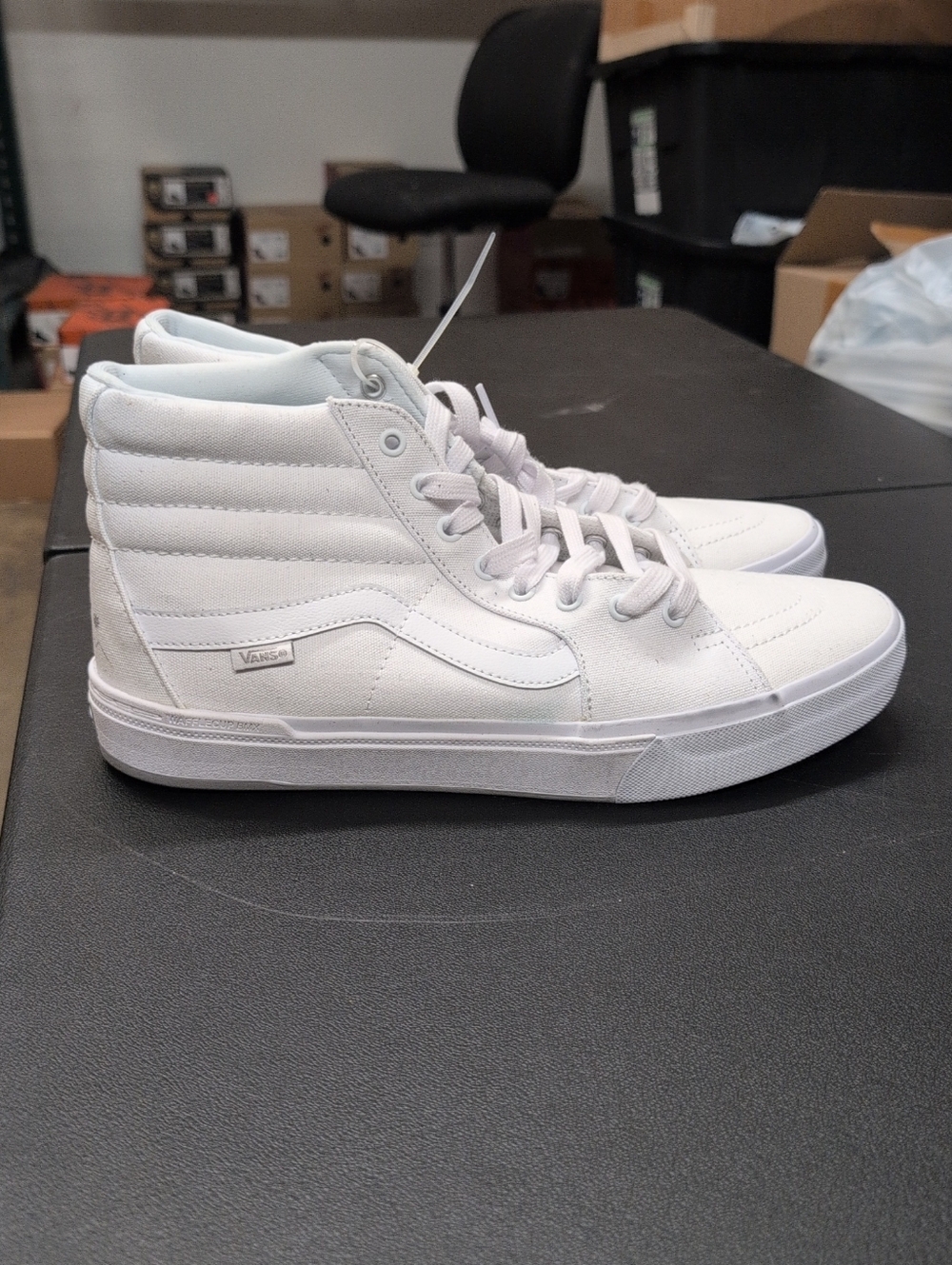Men's White Vans Sk8-Hi Pro BMX sneakers Size 12 NWOB